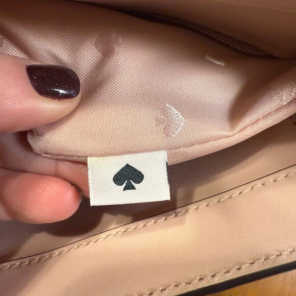 Kate Spade Jana Saffiano Leather Large Tote Shoulder Bag & Wallet Pink Meringue - Picture 8 of 15